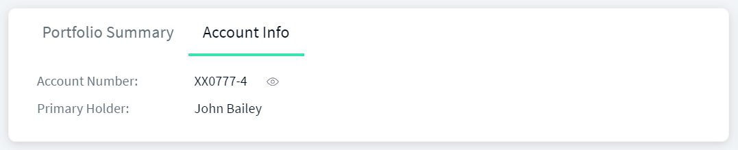 Account Info
